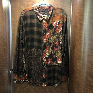 Johnny Was Button Down Blouse